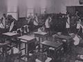 1932년 광주공립여자보통학교 청소 시간 썸네일 이미지